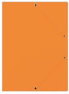 Gumis mappa, prespán, A4, DONAU "Premium", narancssárga