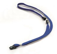 Nyakbaakasztó, klippel, DURABLE, sötétkék, (10 db)
