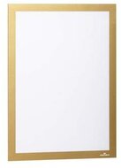 Infokeret, A4, öntapadó háttal, DURABLE "DURAFRAME®", arany, (2 db)