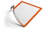 Infokeret, A4, mágneses, DURABLE "DURAFRAME® MAGNETIC", narancs, (5 db)