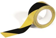 Jelölőszalag, 50 mm x 33 m, 0,16 mm, DURABLE "DURALINE", sárga-fekete, (33 méter)