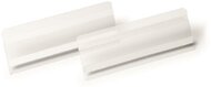 Logisztikai zseb, 210x74 mm, fekvő, DURABLE "HARD COVER", öntapadó csíkkal, átlátszó, (10 db)
