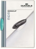Gyorsfűző, klipes, A4, DURABLE "Swingclip® 30", világoskék