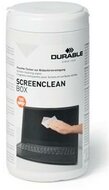 Tisztítókendő, képernyőhöz, 100 db, DURABLE "SCREENCLEAN® BOX 100", (100 db)