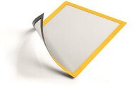 Infokeret, A4, mágneses, DURABLE "DURAFRAME® MAGNETIC", sárga, (5 db)