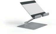Tablet tartó állvány, asztali, DURABLE "RISE", ezüst
