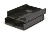 Irattálca, műanyag, DURABLE "Optimo", fekete