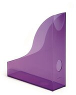 Iratpapucs, műanyag, 73 mm, DURABLE, "Basic", áttetsző lila
