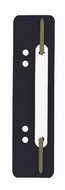Lefűzőlapocska, DURABLE, fekete, (25 db)