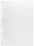 Névjegytartó betét, 10 db-os, DURABLE, (10 db)
