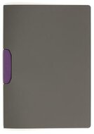 Gyorsfűző, klipes, A4, DURABLE "DURASWING® COLOR 30", lila
