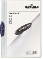 Gyorsfűző, klipes, A4, DURABLE "Swingclip® 30", sötétkék
