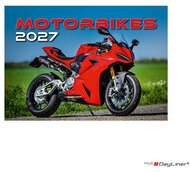Naptár, fali, DAYLINER, "Motorbikes"