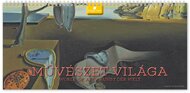 Naptár, asztali, álló, DAYLINER "Művészet világa"