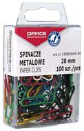 Gemkapocs, 28 mm, OFFICE PRODUCTS, színes, (100 db)
