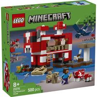 LEGO® Minecraft® A múúmbák háza, szigeten játszódó, gamer játékkészlet gyerekeknek 21270