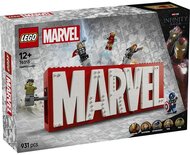 LEGO® | Marvel: MARVEL logó és minifigurák, gyűjthető és megépíthető szett 76313