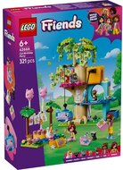LEGO® Friends Születésnapi cicazsúr és lombház cicáknak, játék építőkészlet 42666