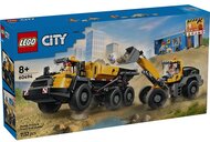LEGO® City Big Vehicles Homlokrakodó és billenőplatós teherautó 60494