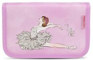 Tolltartó, klapnis, cipzáras, BELMIL "Ballerina", lila, balerina