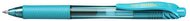 Zseléstoll, 0,35 mm, nyomógombos, PENTEL "EnerGelX BL107", türkiz