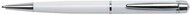 Golyóstoll, fehér "Lille Pen", fehér SWAROVSKI® kristállyal, 14cm, ART CRYSTELLA®
