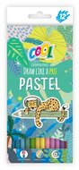 Színes ceruza készlet, kerek, COOL BY VICTORIA "Pastel", 12 pasztell szín, (12 db)