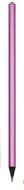 Ceruza, metál pink, rózsaszín SWAROVSKI® kristállyal, 14 cm, ART CRYSTELLA®