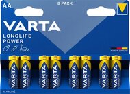 Elem, AA ceruza, 8 db, VARTA "Longlife Power", (8 db)