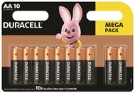 Elem, AA ceruza, 10 db, DURACELL "Basic", (10 db)