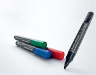 Táblamarker készlet, 2-3 mm, kúpos, SIGEL, 4 különböző szín, (4 db)