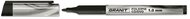 Alkoholos marker, OHP, 1 mm, GRANIT "M859", fekete, (20 db)