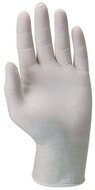 Védőkesztyű, egyszer használatos, latex, L/10-es méret, púderezett, (100 db)