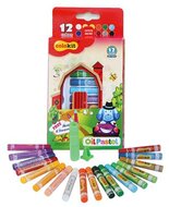 Olajpasztell kréta COLOKIT "Oil Pastel", 12 különböző szín, (12 db)