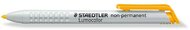 Jelölőkréta adagoló, mindenre író, lemosható (omnichrom), STAEDTLER "Lumocolor 768", sárga