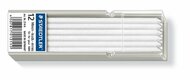 Jelölőkréta hegy, mindenre író, lemosható (omnichrom), STAEDTLER "Lumocolor 218", fehér, (12 szál)