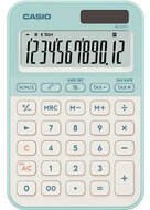 Számológép, asztali, 12 számjegy, CASIO, "MS 20 YC", világoszöld