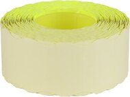 Árazószalag, 25x16 FLUO citrom, (10 tek)