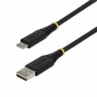 Startech - 30 cm-es USB-A - USB-C gyorstöltő kábel, 15 W 3 A - USB2AC30CMBR