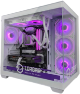 LORGAR - ADVANCED A201 - AMD 7500F 6C/12T, 240 AIO, NVIDIA RTX 5060Ti 16GB, 32GB@6400mhz, 1TB SSD NVME, 750W PSU, White - LRG-PCA201-WH