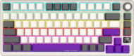 LORGAR - KBP7075W 75% (US LAYOUT) - TOXIC PURPLE SWITCH - BEIGE - LRG-KBP7075W-RT-US