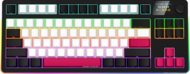 LORGAR - Pro KBP70TKLW (US LAYOUT) - TOXIC PURPLE SWITCH - BLACK/RED - LRG-KBP70TKLW-BK-US