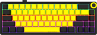 LORGAR - Pro KBP70MW 65% (US LAYOUT) - TOXIC PURPLE SWITCH - BLACK/YELLOW - LRG-KBP70MW-YL-US