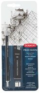 Nyomósirón készlet, 0,5 mm, DERWENT "Precision", HB, (5 db)
