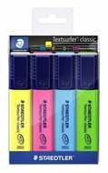 Szövegkiemelő készlet, 1-5 mm, STAEDTLER "Textsurfer Classic 364", 4 különböző szín, (4 db)