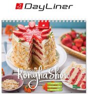 Naptár, asztali, álló, DAYLINER "Konyha Show - Mindmegette"