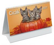 Naptár, asztali, álló, TOPTIMER, "Cicák"