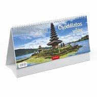 Naptár, asztali, álló, TOPTIMER, "Csodálatos világ"
