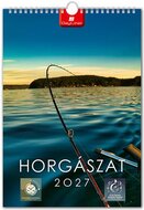 Naptár, fali, DAYLINER, "Horgász"