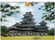 Naptár, fali, DAYLINER, "Várak és Kastélyok"